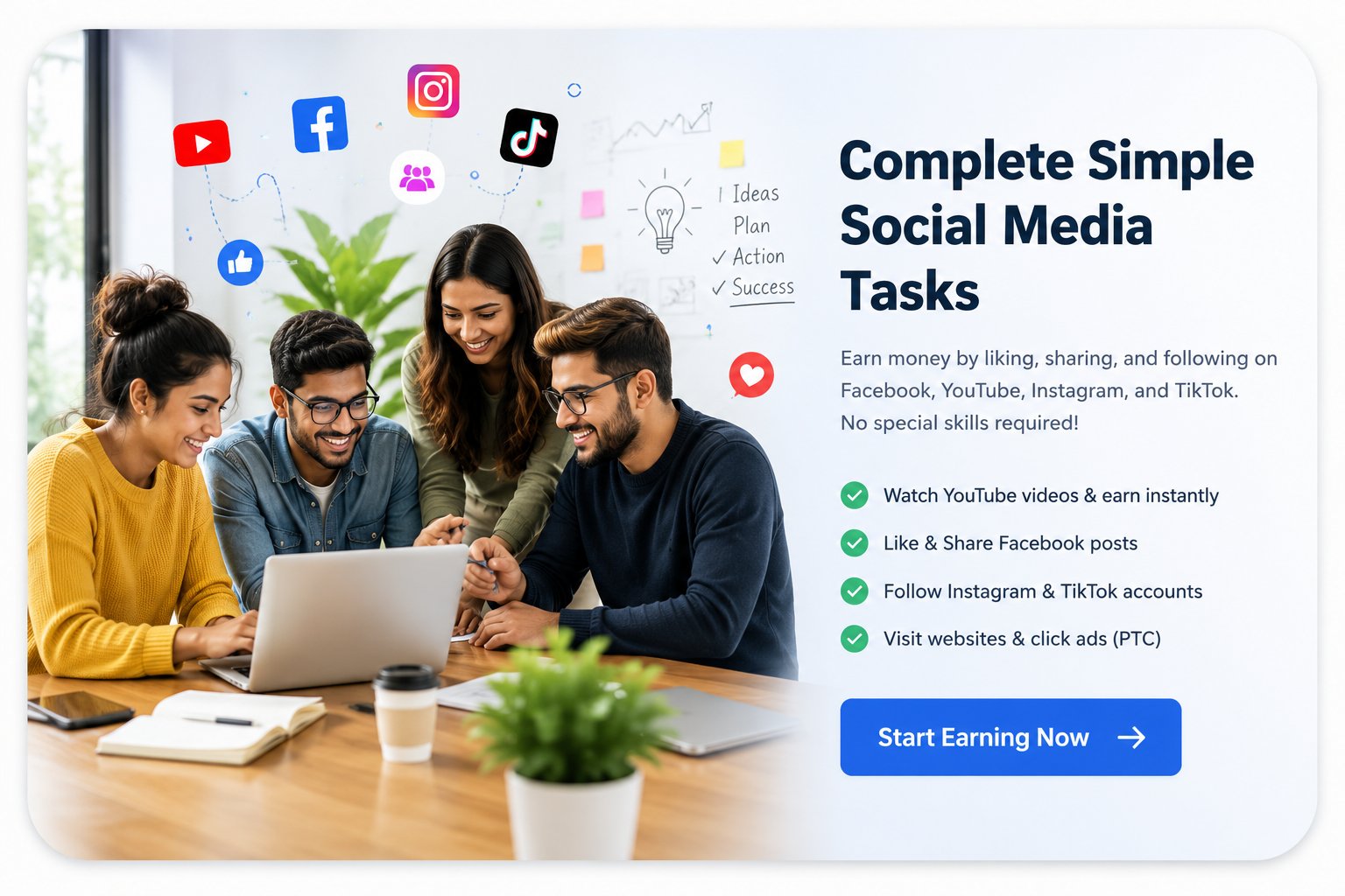 Start Earning
